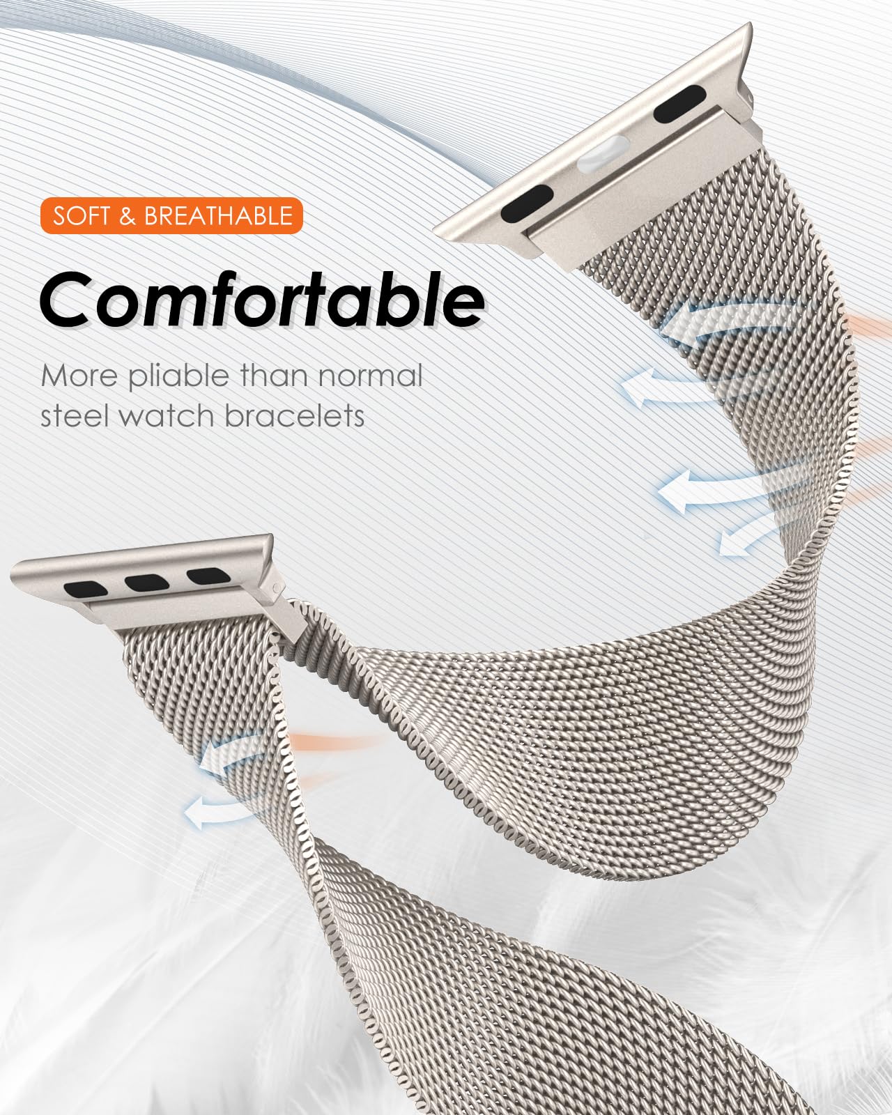 Milanese Strap For apple Watch – Smartwatch Apple Watches For Women recenzja i cena