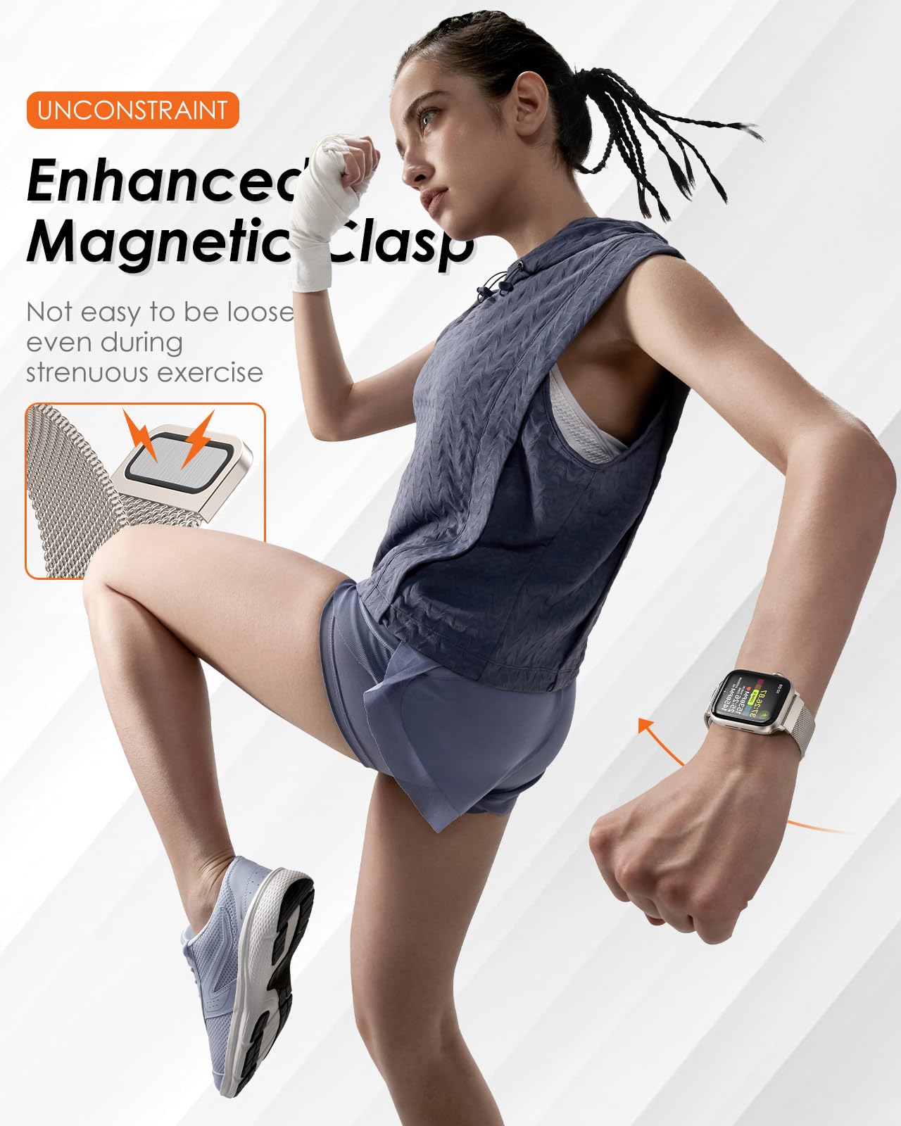 Milanese Strap For apple Watch – Smartwatch Apple Watches For Women recenzja i cena