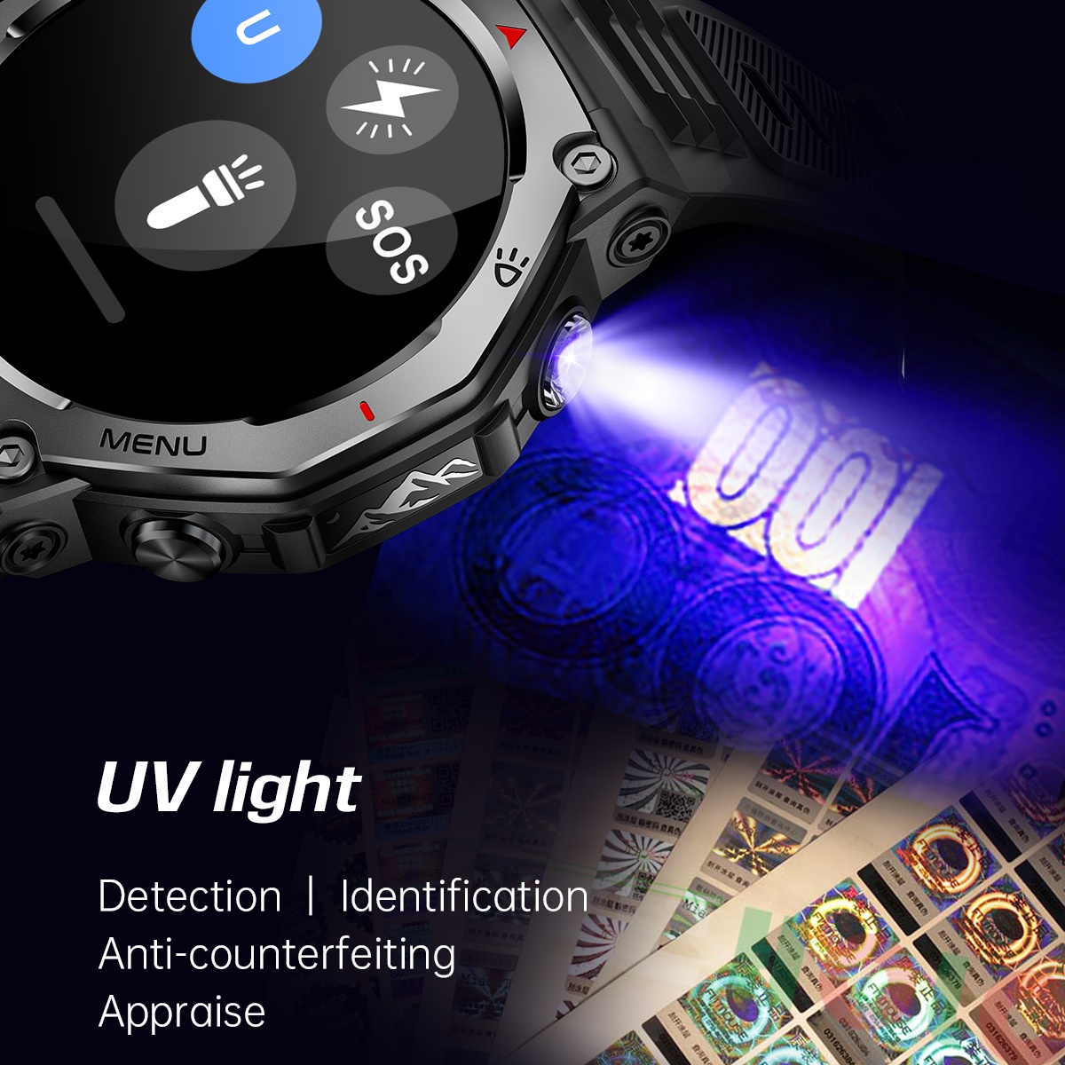 VWAR T-Rex Ultra Smart Watch w – Watch Vs Amazfit recenzja i cena