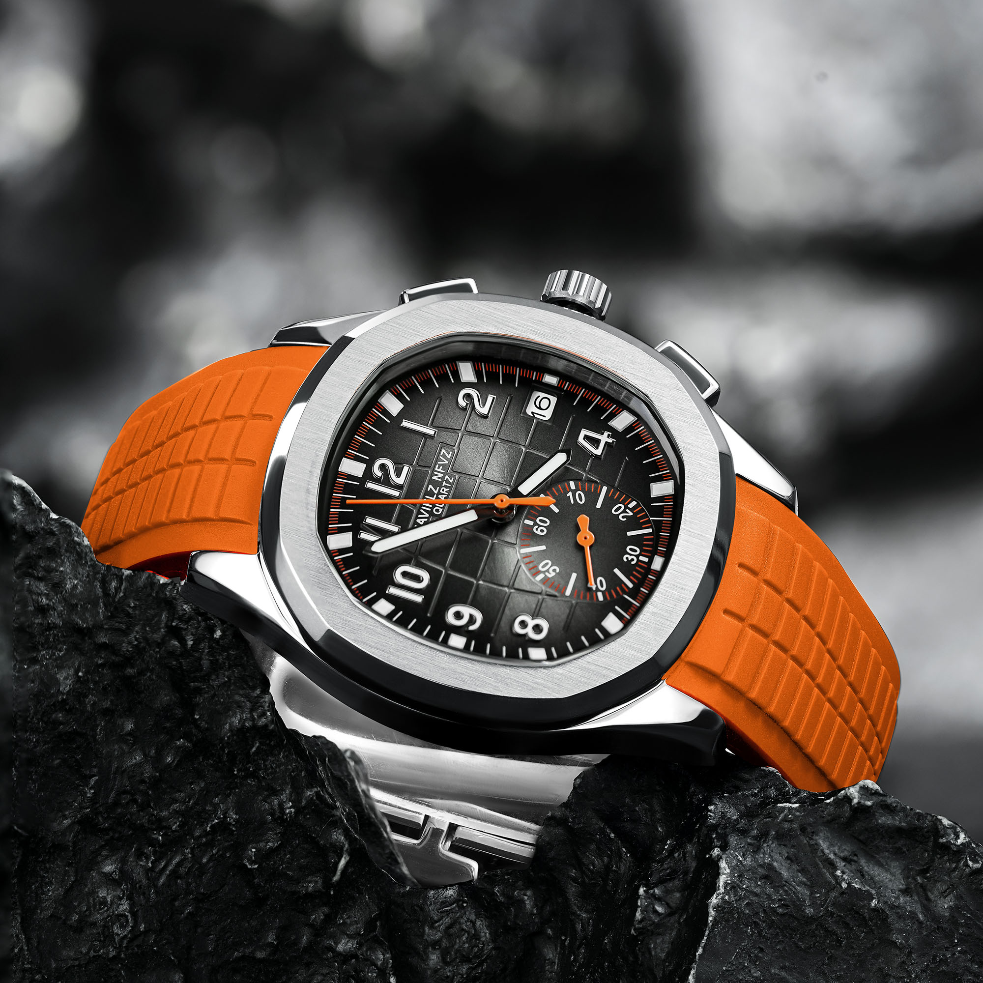 NAVIFLZ NFVZ Design New Luxury – Smartwatch Branded Watches For Men recenzja i cena