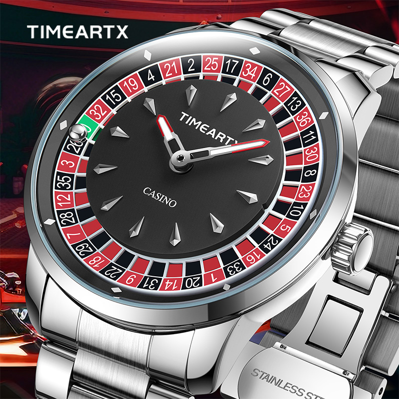 TIMEARTX Brand New Luxury Quar – Smartwatch Branded Watches For Men recenzja i cena