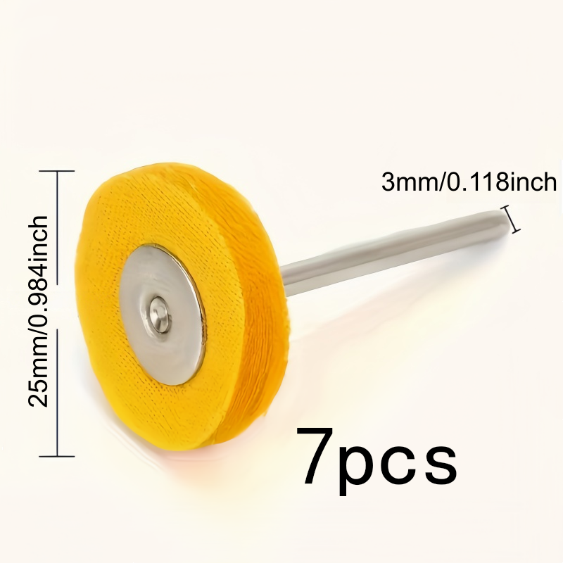 7Pcs 3mm Yellow Polishing Clot – Watch Polishing Cloth recenzja i cena