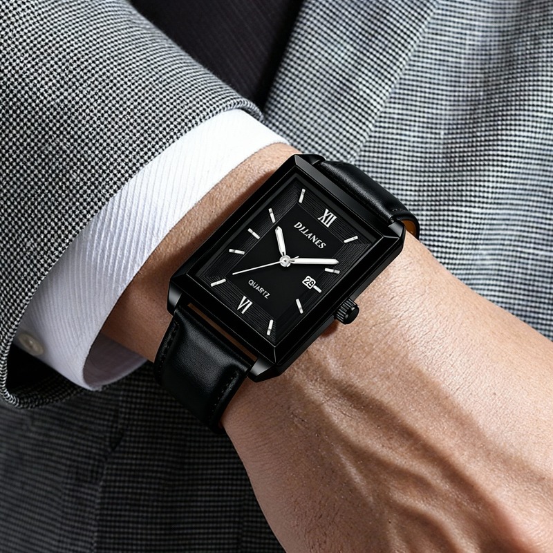 Casual Leather Men's Watches F – Smartwatch Branded Watches For Men recenzja i cena