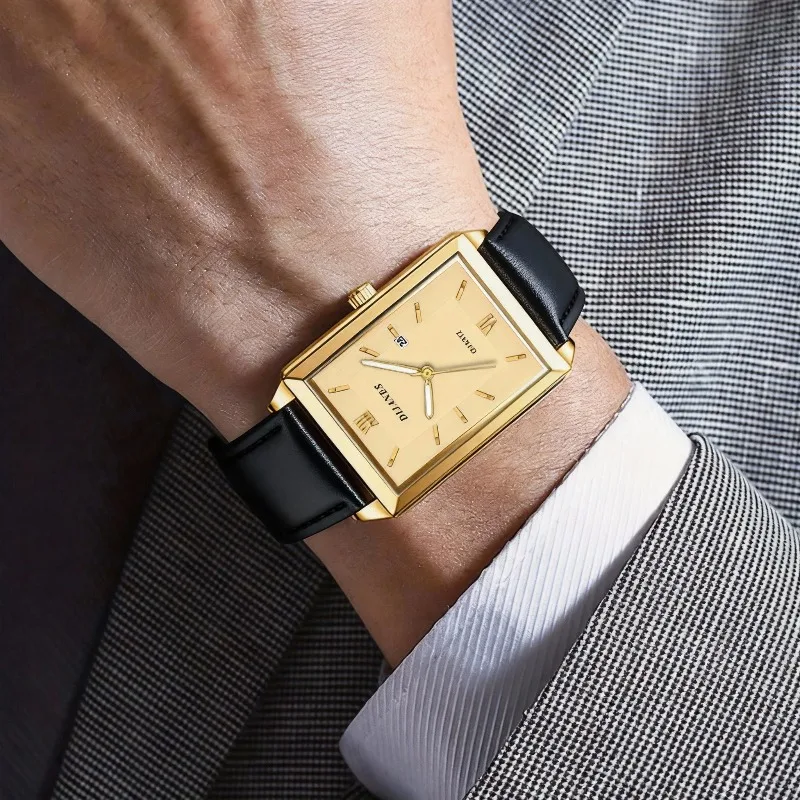 Casual Leather Men's Watches F – Smartwatch Branded Watches For Men recenzja i cena