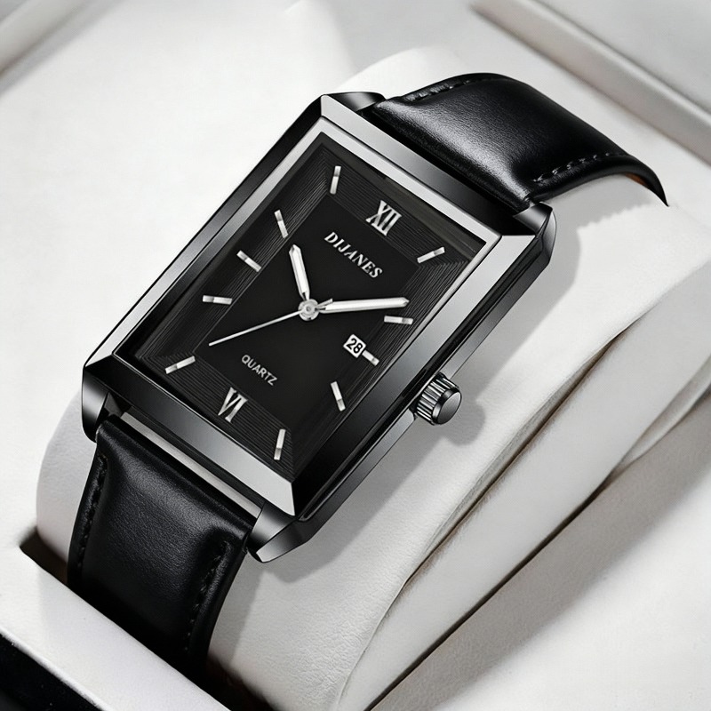 Casual Leather Men's Watches F – Smartwatch Branded Watches For Men recenzja i cena