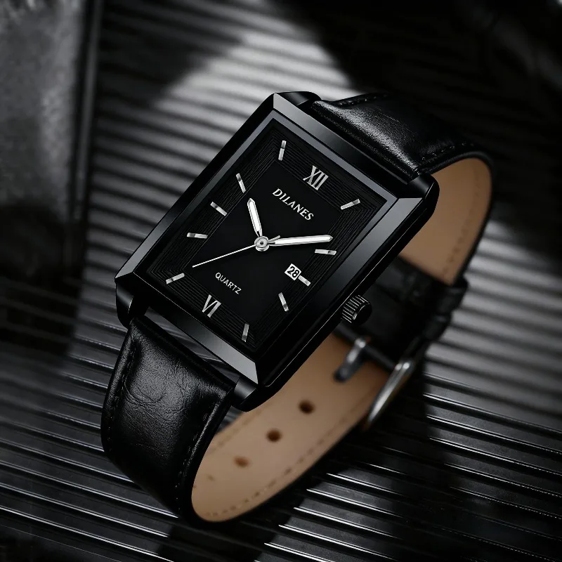 Casual Leather Men's Watches F – Smartwatch Branded Watches For Men recenzja i cena