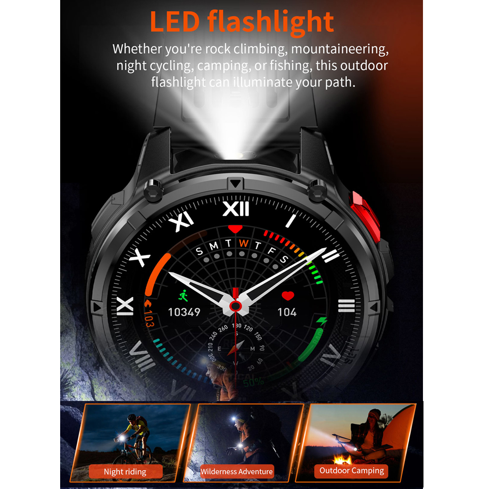 GPS Outdoor Sports Bluetooth S – Smartwatch Running Watches For Men recenzja i cena
