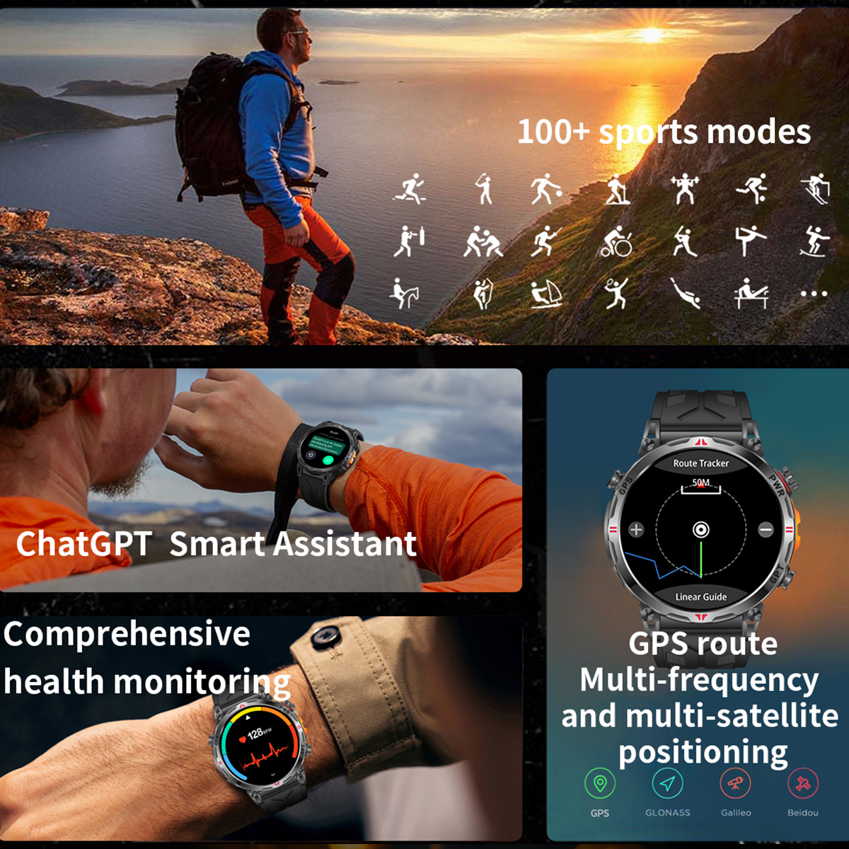 VWAR Air5 Ultra GPS Smartwatch – Watch Vs Amazfit recenzja i cena