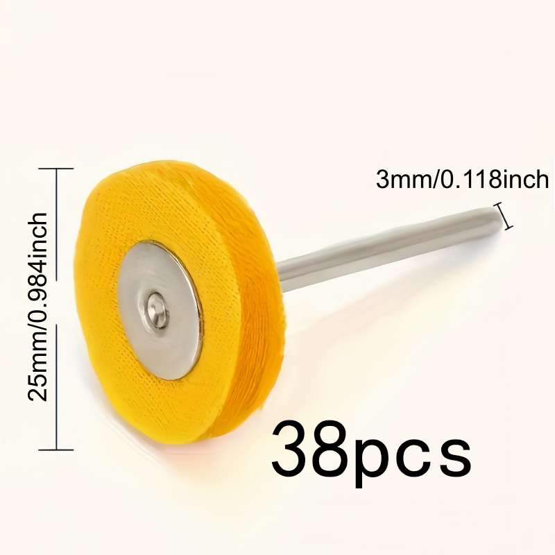 38Pcs 3mm Yellow Polishing Clo – Watch Polishing Cloth recenzja i cena