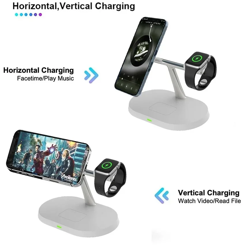Magnetic Wireless Charger Stan – Watch 7 Smartwatch Iphone recenzja i cena