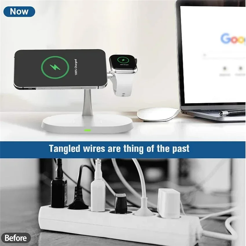 Magnetic Wireless Charger Stan – Watch 7 Smartwatch Iphone recenzja i cena