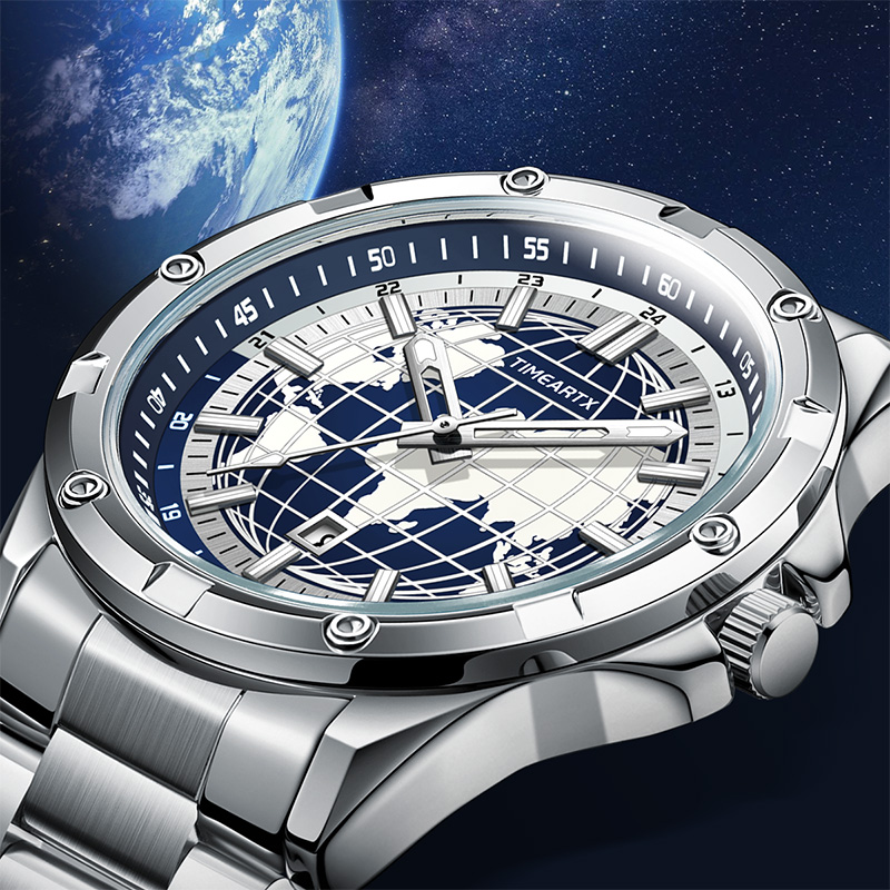 TIMEARTX Brand Man Watch Earth – Smartwatch Branded Watches For Men recenzja i cena