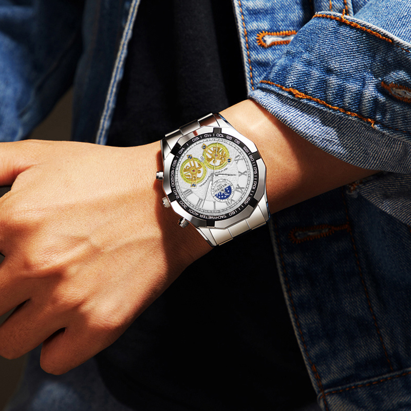 Luxury Brand Men Quartz Watche – Smartwatch Branded Watches For Men recenzja i cena