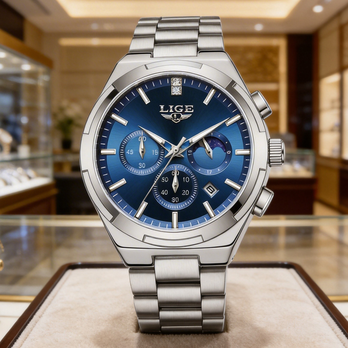 LIGE Top Brand Luxury Watch Wo – Smartwatch Watches For Women Brands recenzja i cena