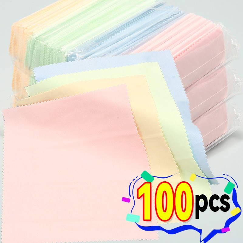 10-100pcs Silver Polishing Gla – Watch Polishing Cloth recenzja i cena