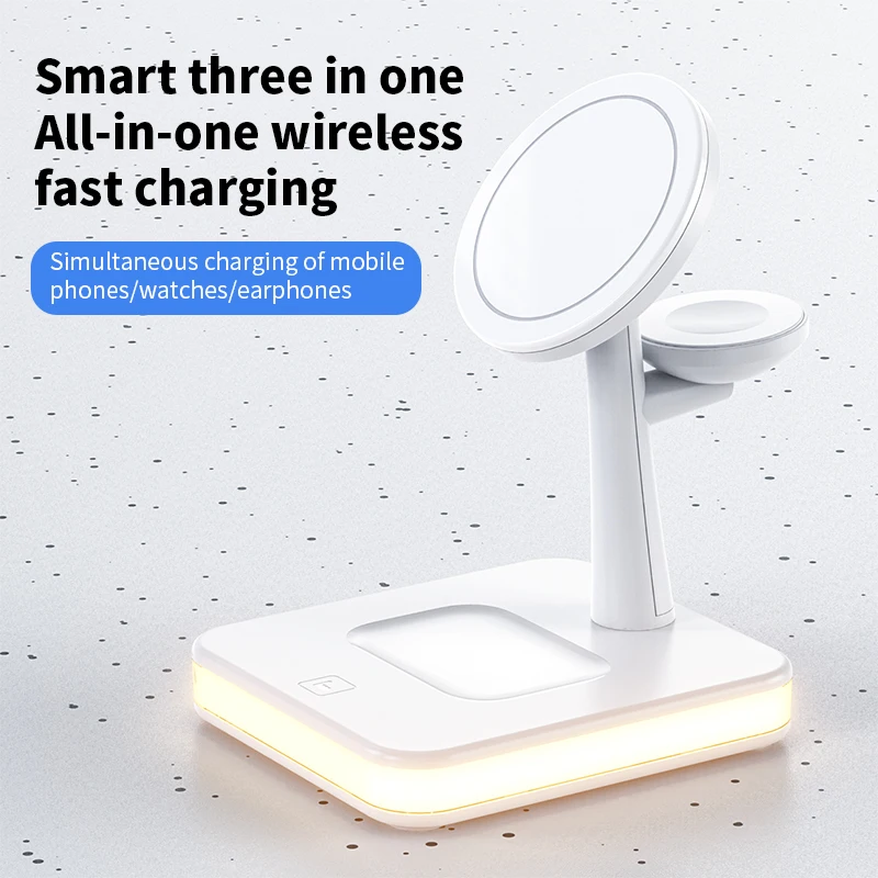 Magnetic 3 in 1 Wireless Charg – Watch 7 Smartwatch Iphone recenzja i cena