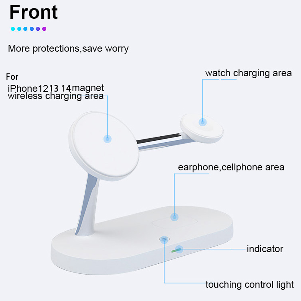 3 in 1 Magnetic Wireless Charg – Watch 7 Smartwatch Iphone recenzja i cena