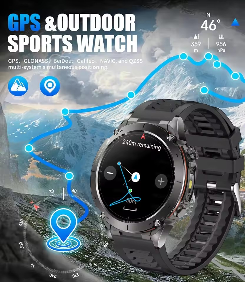 2026 New GUHUAVMI Men Military – Smartwatch Branded Watches For Men recenzja i cena