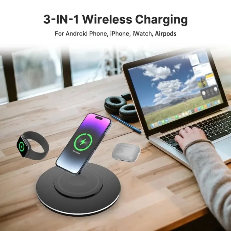 Wireless Charger Pad USB C Fas – Watch 7 Smartwatch Iphone recenzja i cena