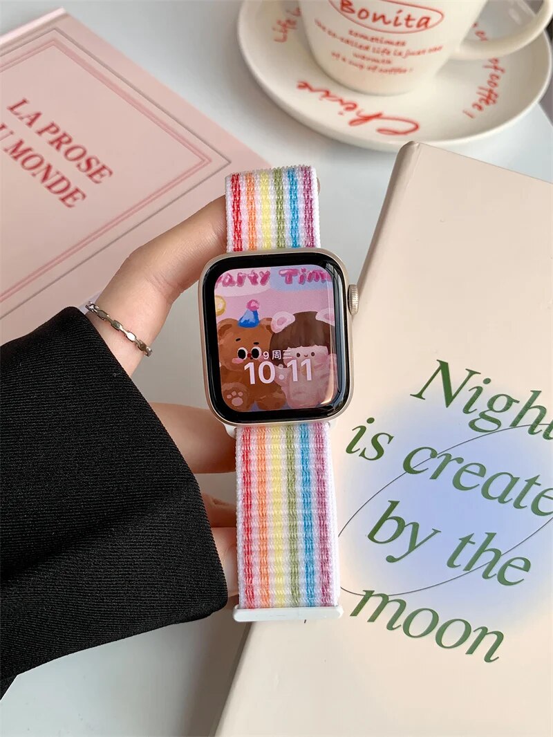 Sport loop For Apple Watch Ban – Smartwatch Apple Watches For Women recenzja i cena