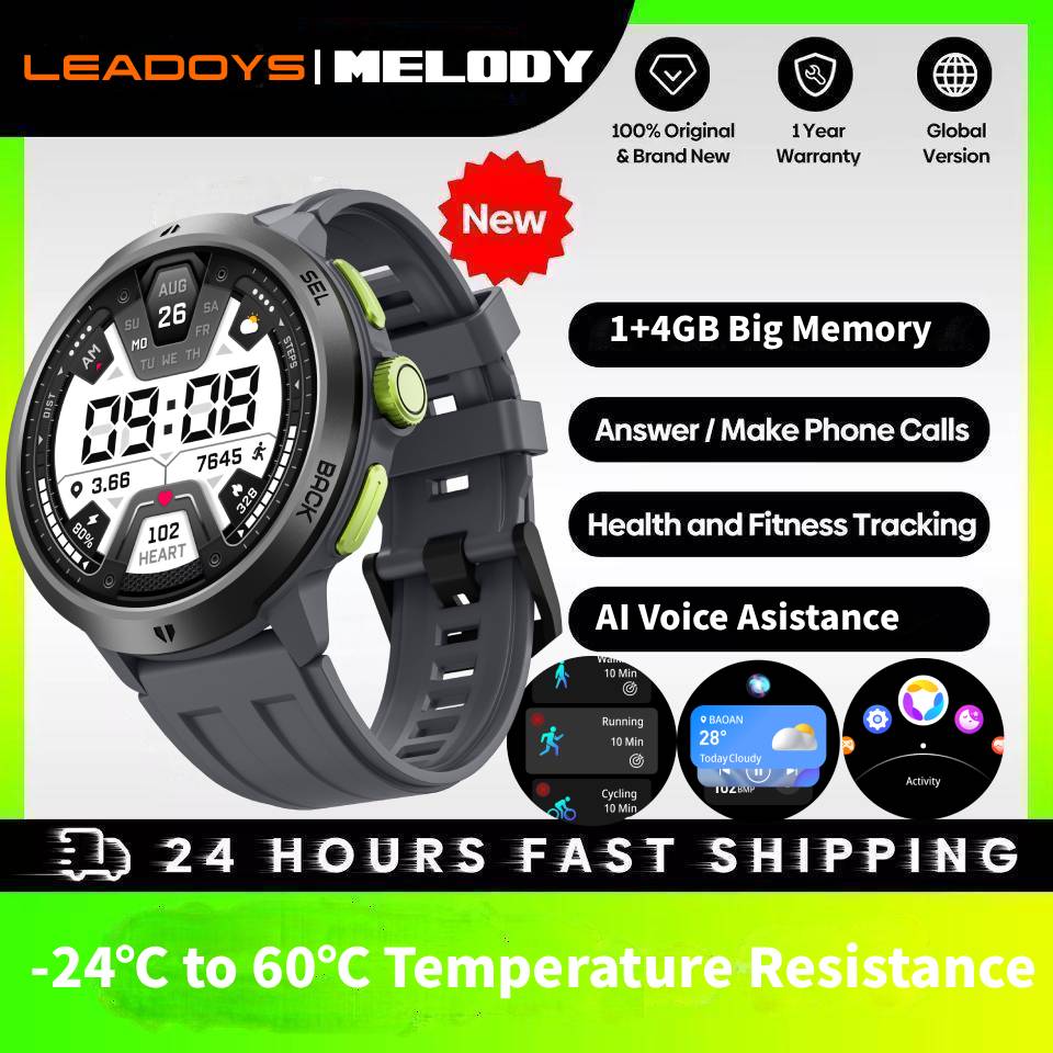 LEADOYS C33 Smart Watch with B – Smartwatch Running Watches For Men recenzja i cena