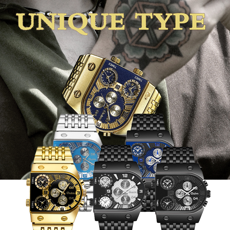 Oulm Big Size Men's Watches Th – Watches Omega recenzja i cena