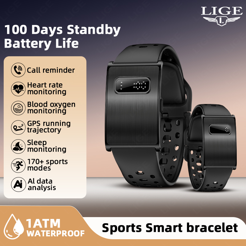 LIGE New Men's Digital Smart W – Smartwatch Running Watches For Men recenzja i cena
