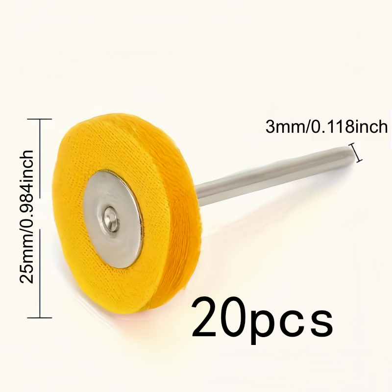20Pcs 3mm Yellow Polishing Clo – Watch Polishing Cloth recenzja i cena