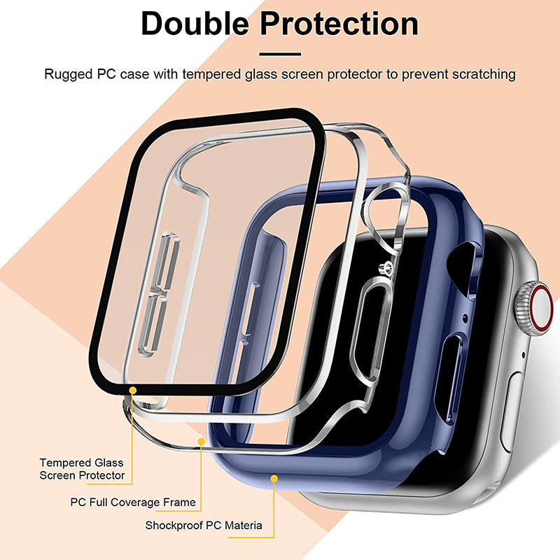 Tempered Glass+cover For Apple – Iwatch Smartwatch Series 7 recenzja i cena