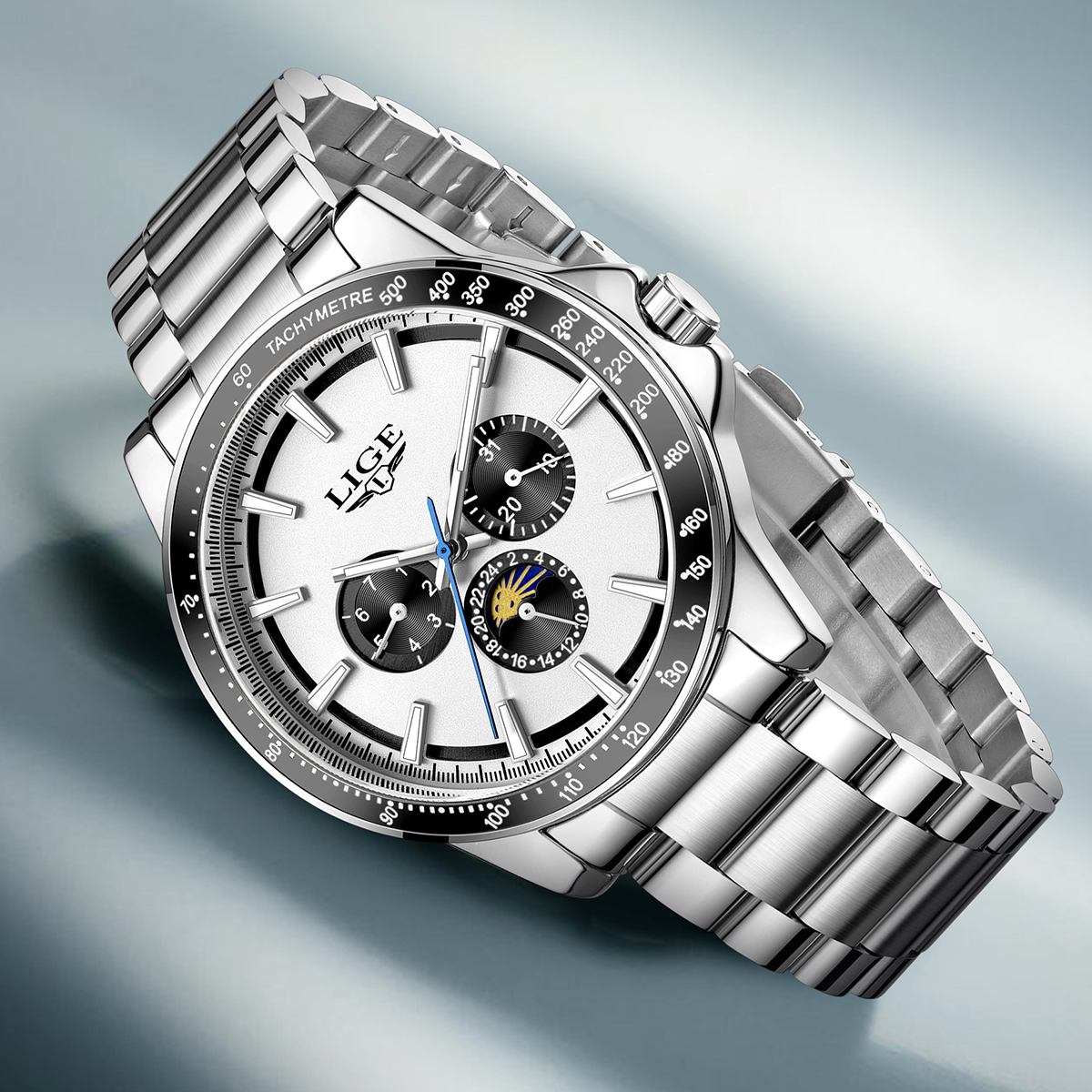 LIGE brand luxury watches mens – Smartwatch Branded Watches For Men recenzja i cena