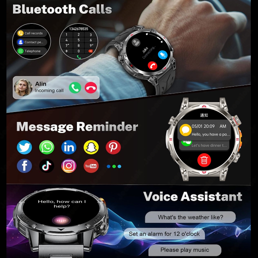New Professional GPS Sports Sm – Smartwatch Running Watches For Men recenzja i cena