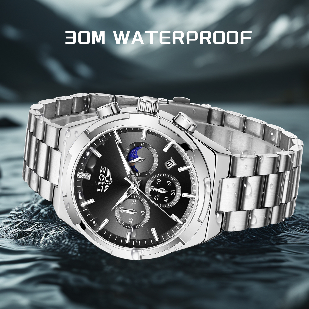 LIGE Top Brand Luxury Watch Wo – Smartwatch Watches For Women Brands recenzja i cena