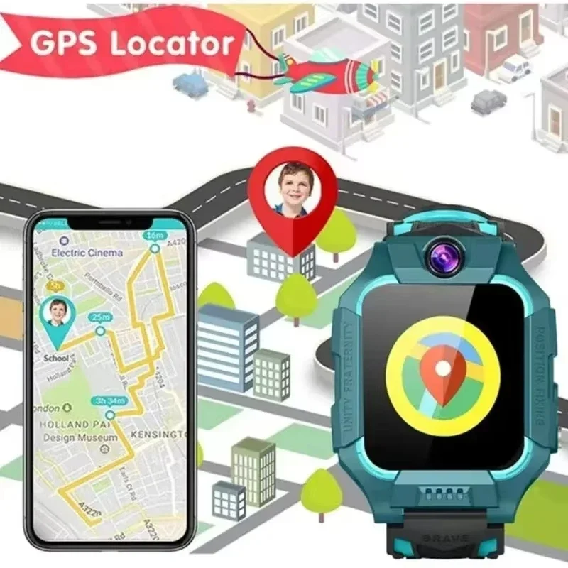 2026 Lenovo Waterproof Kids GP – Smartwatch Watches For Kid Boy With Gps recenzja i cena