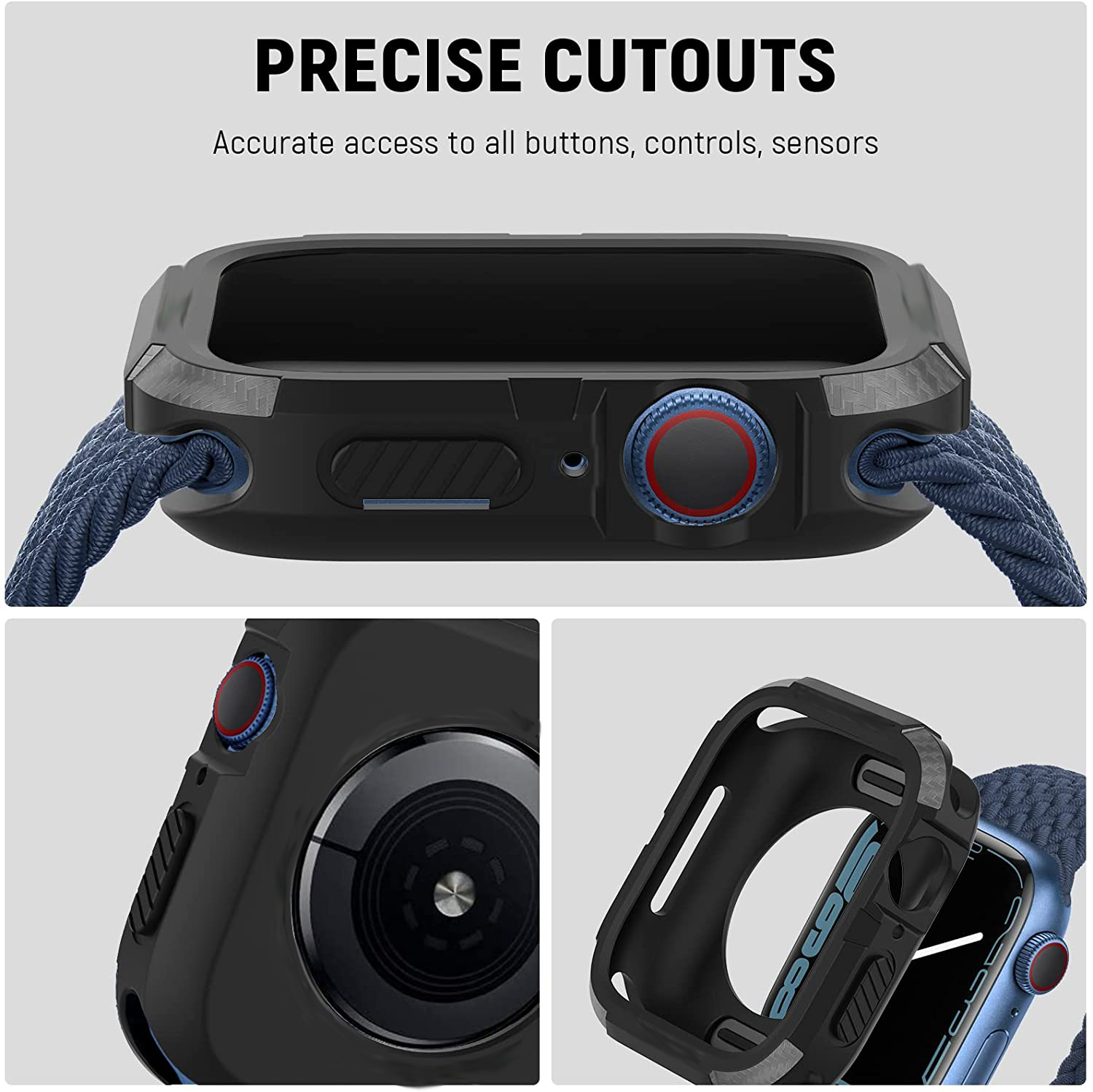 Rugged Cover for Apple Watch C – Iwatch Smartwatch Series 7 recenzja i cena